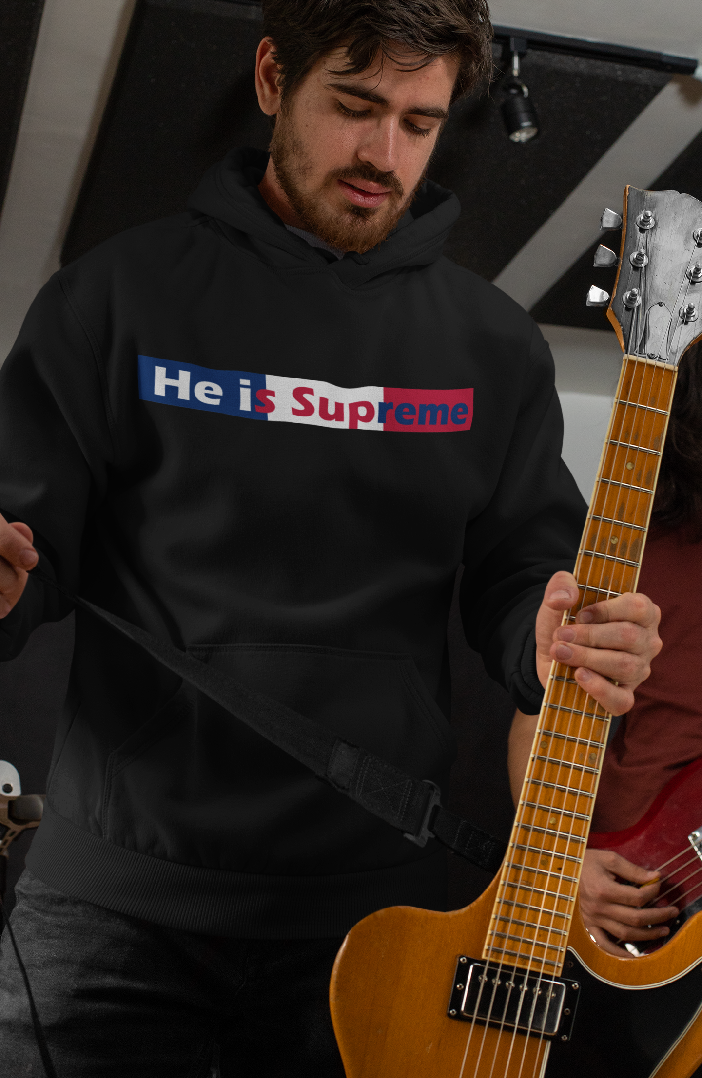He is Supreme Unisex Hoodie