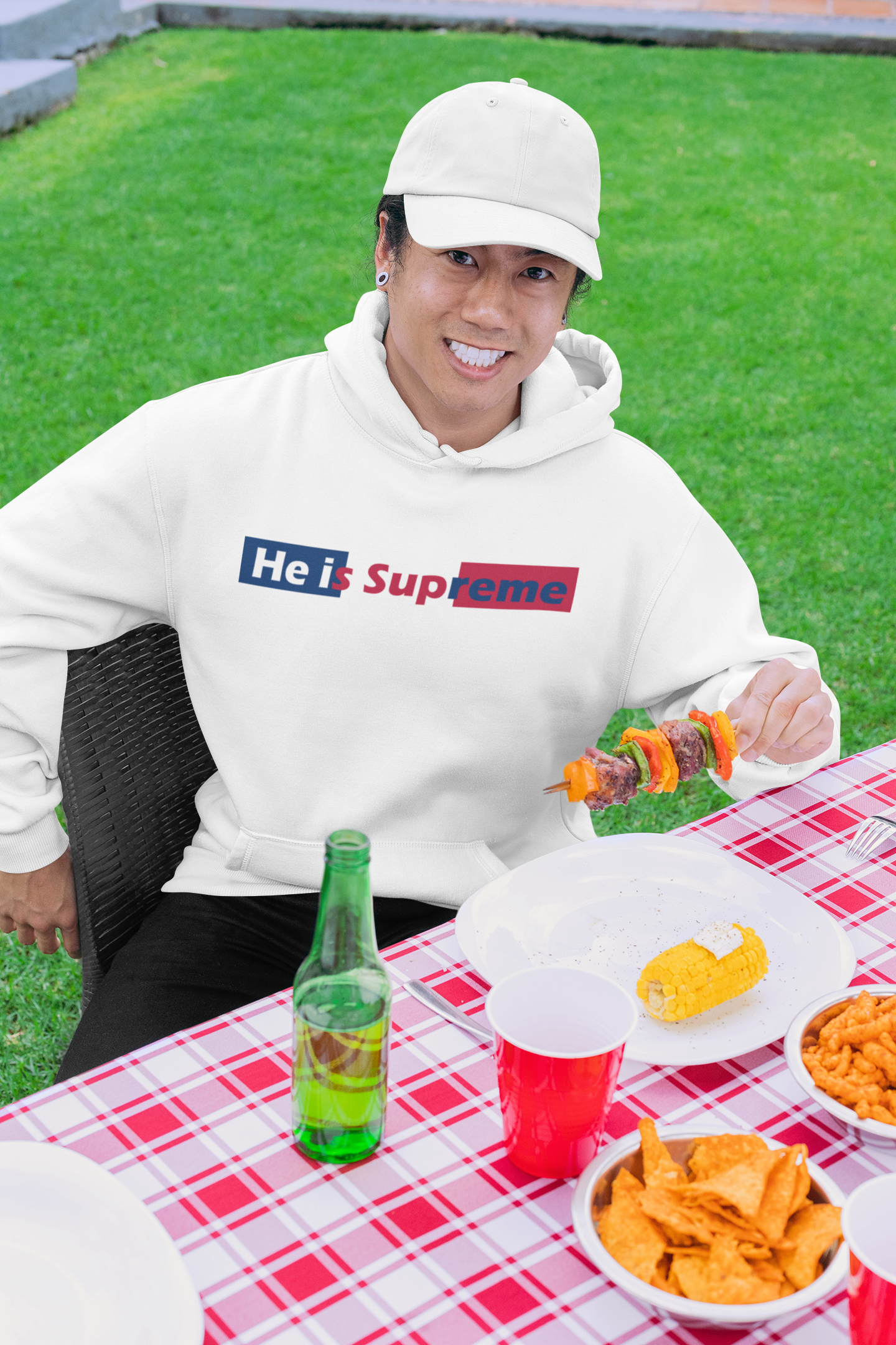 He is Supreme Unisex Hoodie