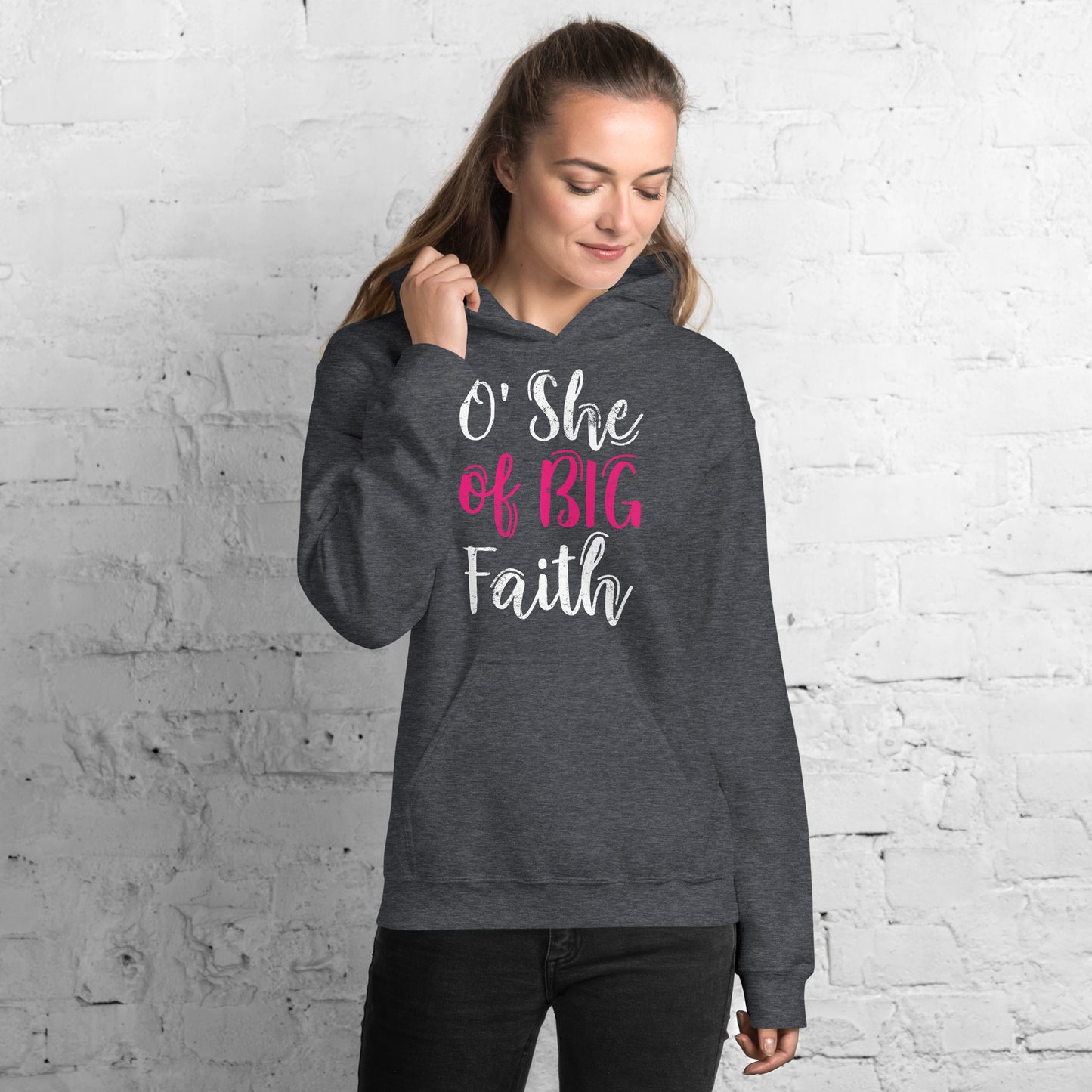 O She of Big Faith Women's Hoodie