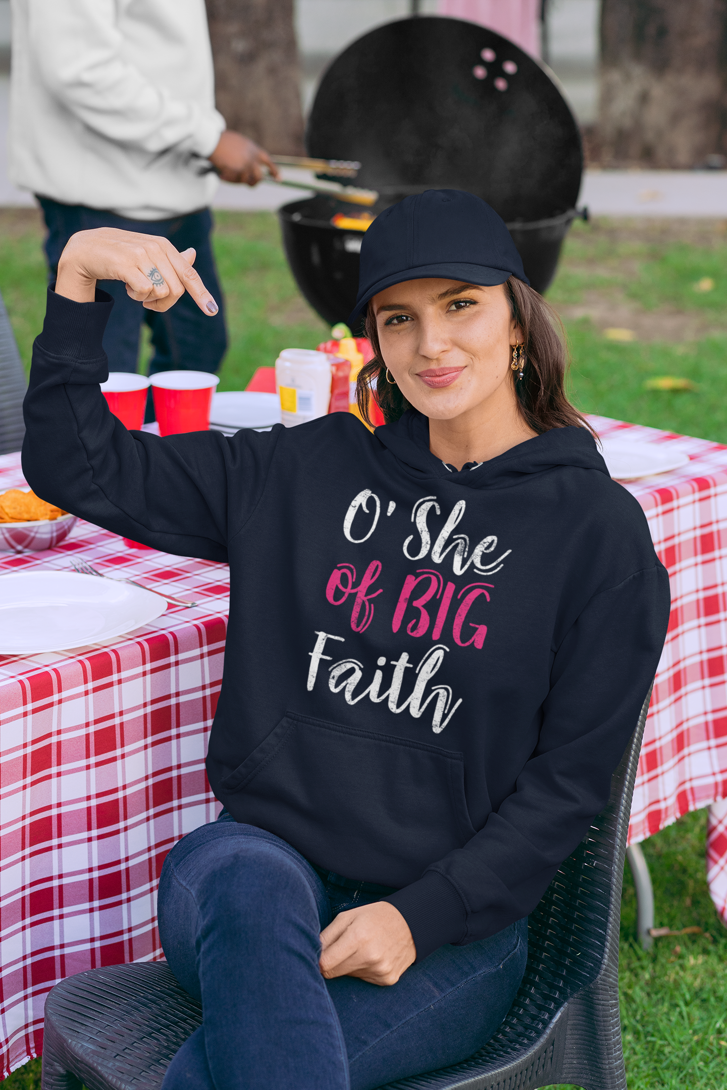 O She of Big Faith Women's Hoodie