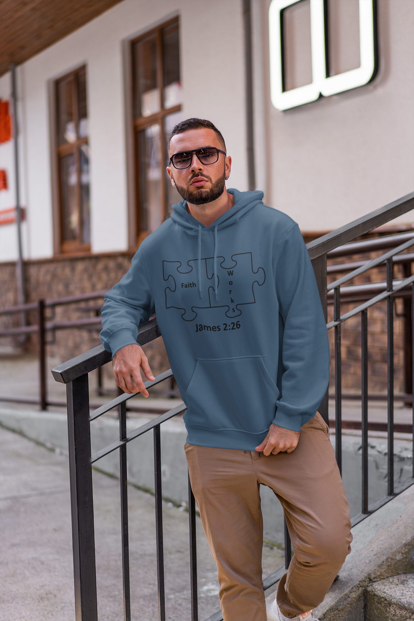 Faith & Works Unisex Hoodie